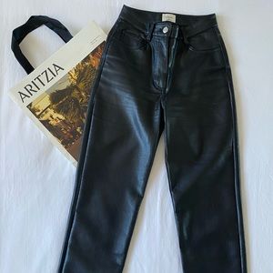 Aritzia Melina Vegan Leather Pants